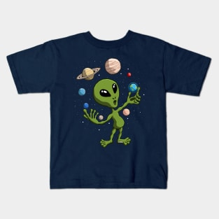 Alien Found Life Kids T-Shirt